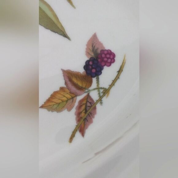 Royal Worcester Evesham Vale Serveware Oval Platter Dish Home Dining Vintage - Picture 7 of 13